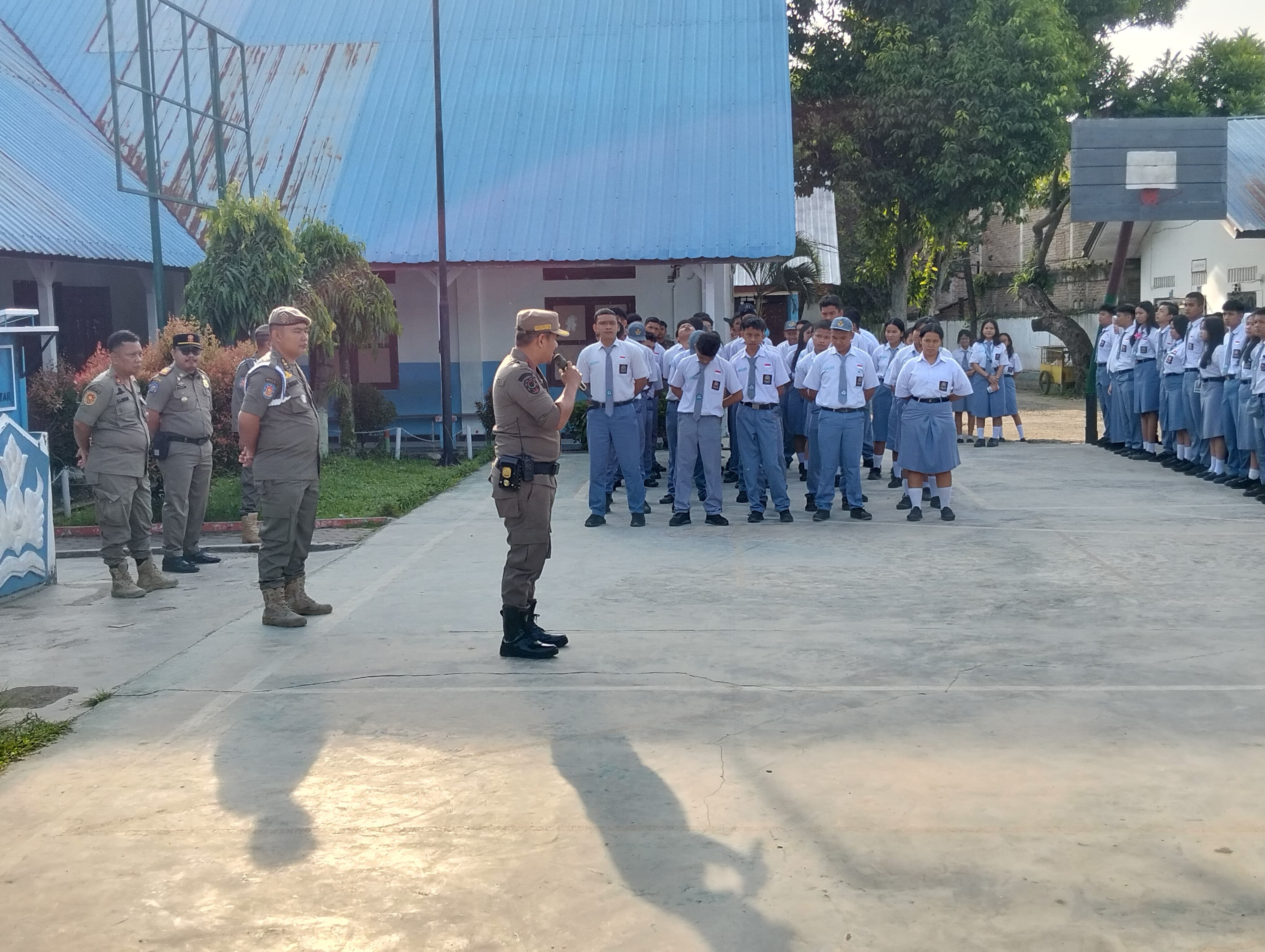 Satpol PP Goes to School